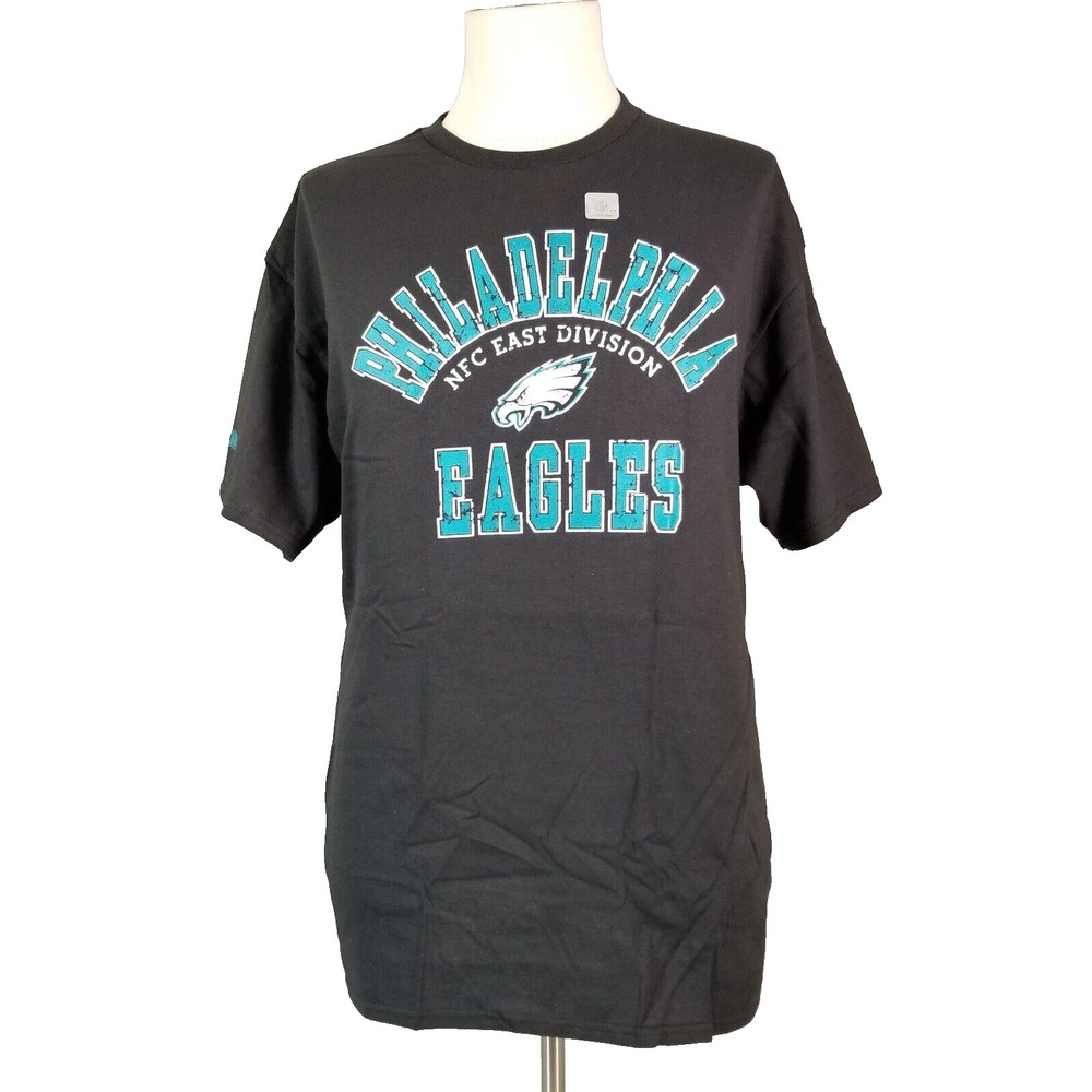 Delta Philadelphia Eagles Shirt Mens XL Black NFL Football NFC East Division TEE